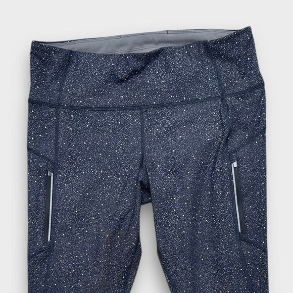 Athleta Rainier Reflective Tight Leggings – Black Cosmos – Women’s XL - Picture 9 of 10